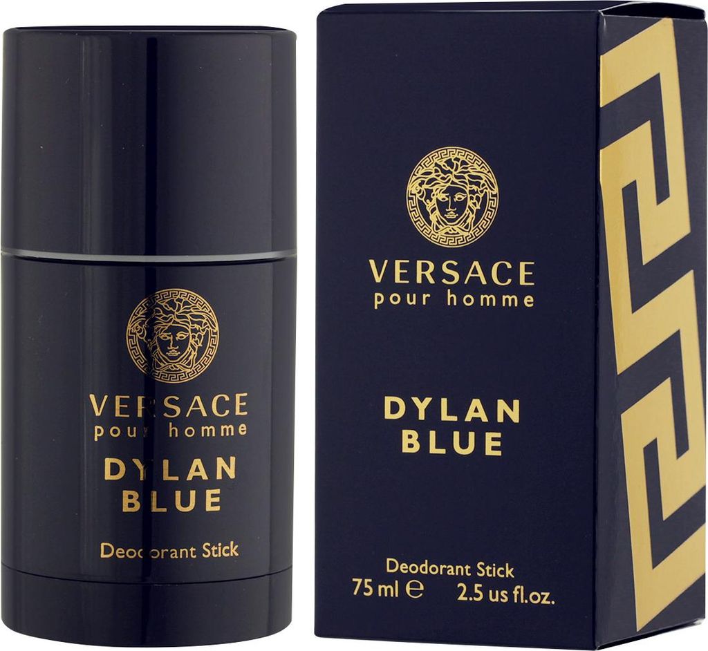 Versace Dylan Blue Pour Homme, Unisex, Deodorant, Deostift, Produktbild 