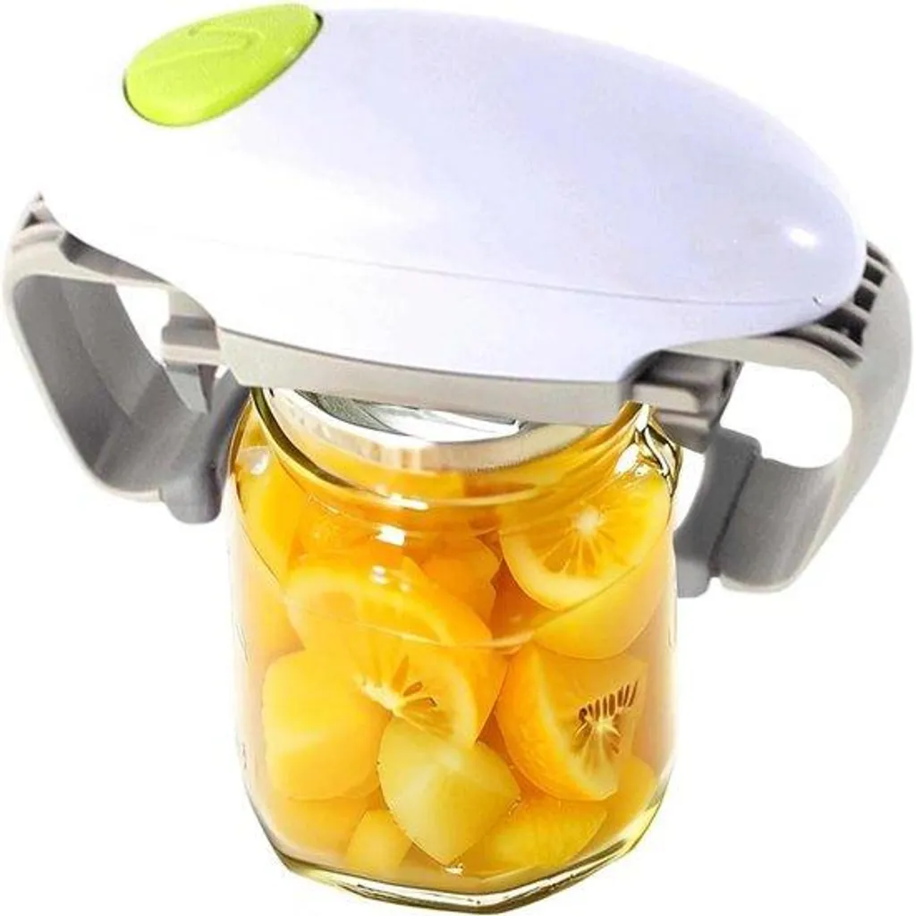Ouvre-boîte automatique sans fil ergonomique spécial bocaux hermétiques