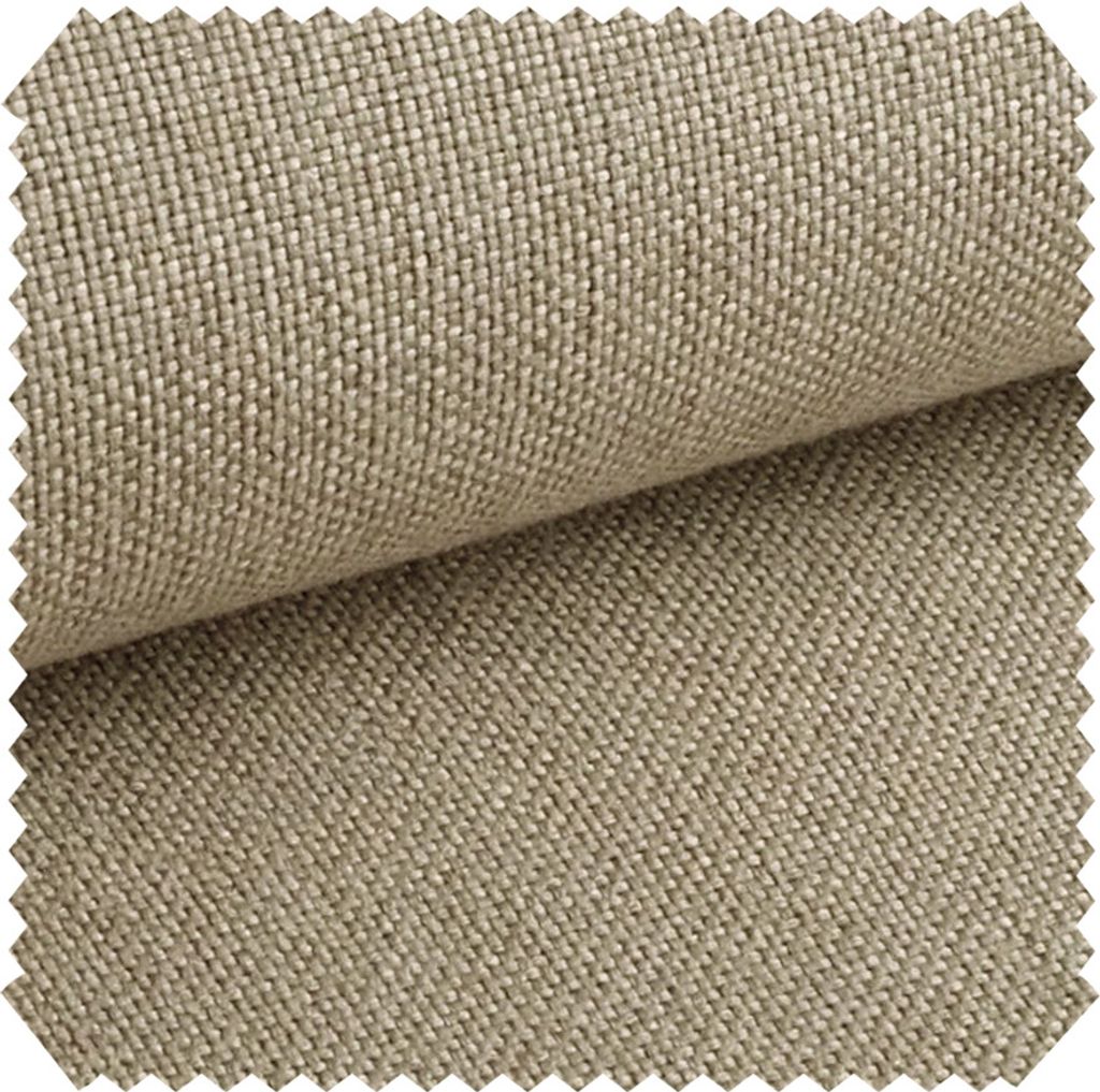 novely ERFURT - Melierter Möbelstoff - Wasserabweisender Polsterstoff - Schwer Entzündbar - Pflegeleichte Meterware 1lfm - Farbe: 03 Dunkelbeige