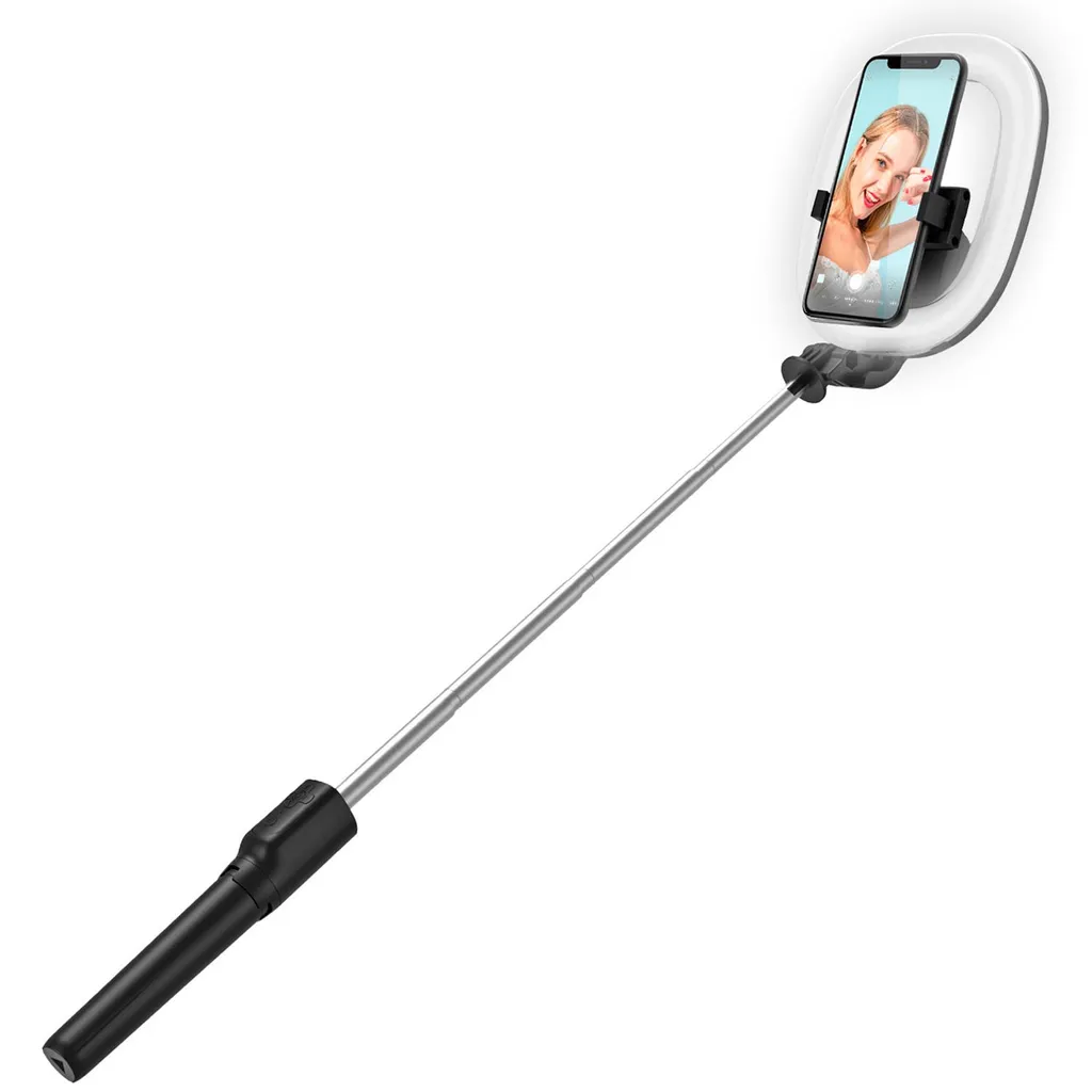 Ring Light LED avec Trépied Téléscopique et Commande Selfie Bluetooth - 3