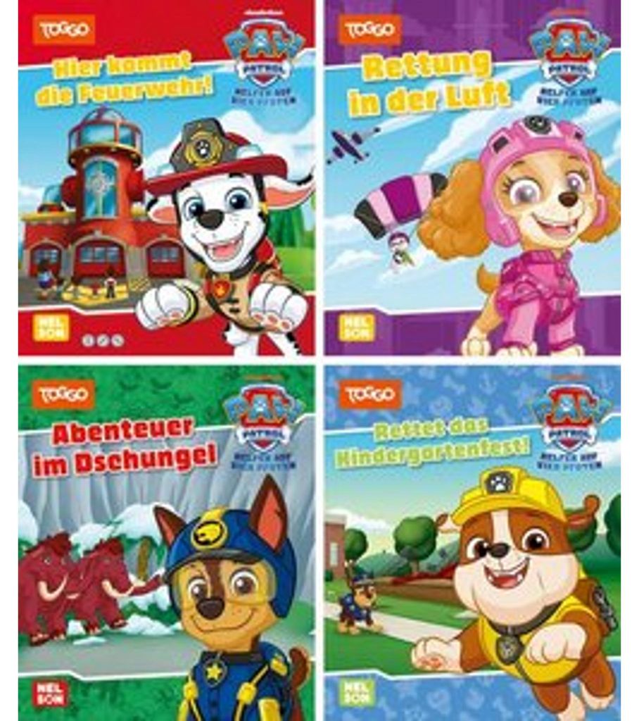Nelson Mini-Bücher: 4er PAW Patrol 33-36 Produktbild 