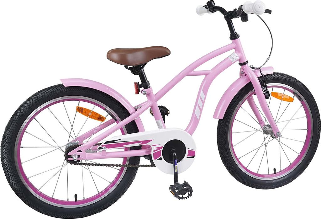 "2026 Aktion"Kinderfahrrad - CLORIS - 6-9 Jahre - Mädchenfahrrad - 22 Zoll für 7-12 Jahre alt Hellrosa - Jugend- & Kinderfahrräder NeuMöbel1842799