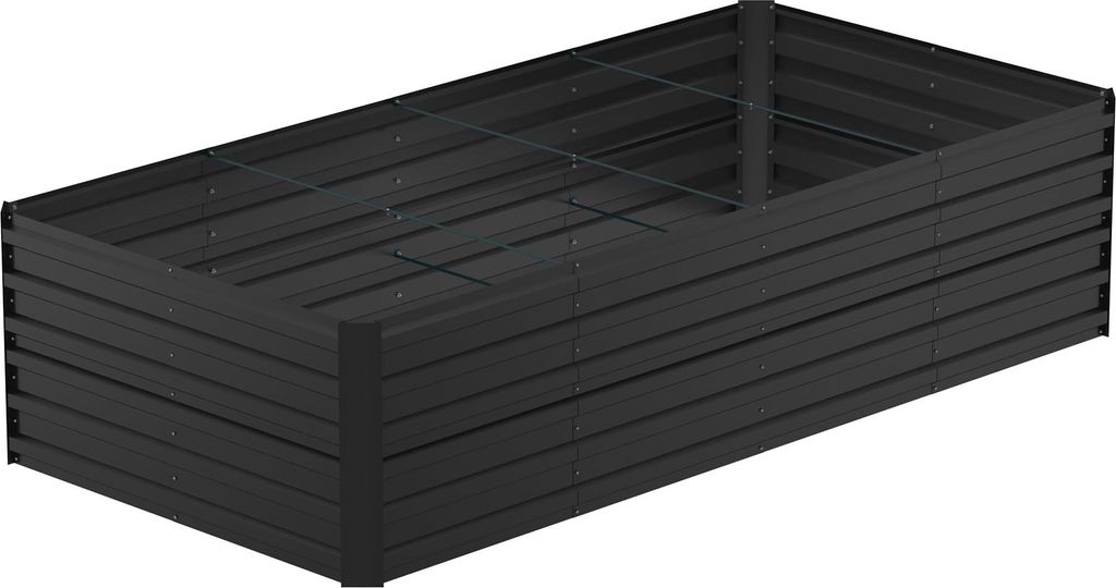 JOIEYOU 240x120x58cm kovový květináč pro vyvýšené záhony, Obrázek produktu 
