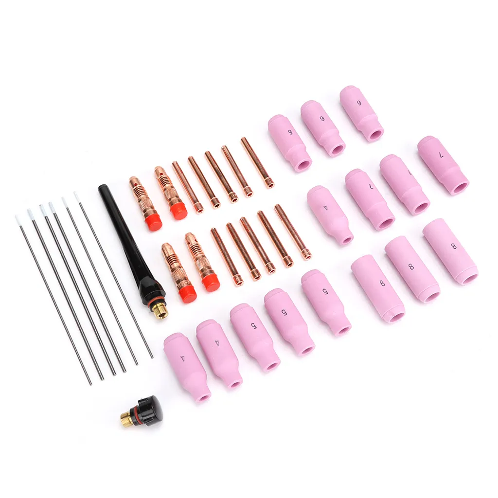 Kit TIG WP17 haute résistance buse céramique et tungstène 1.6mm