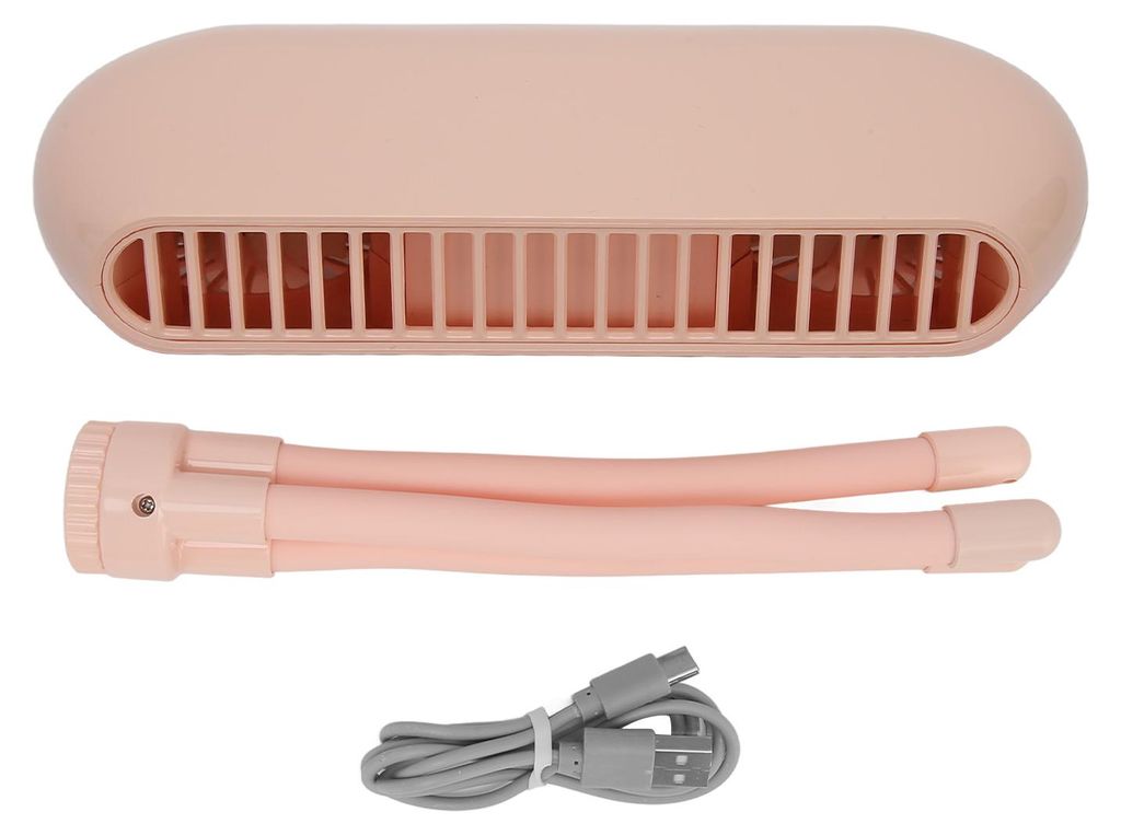 Stroller Fan Mini – tragbarer, batteriebetriebener Baby-Lüfter mit 4 Geschwindigkeitsstufen, USB-Anschluss, flexiblem Stativ und Clip zur Befest...