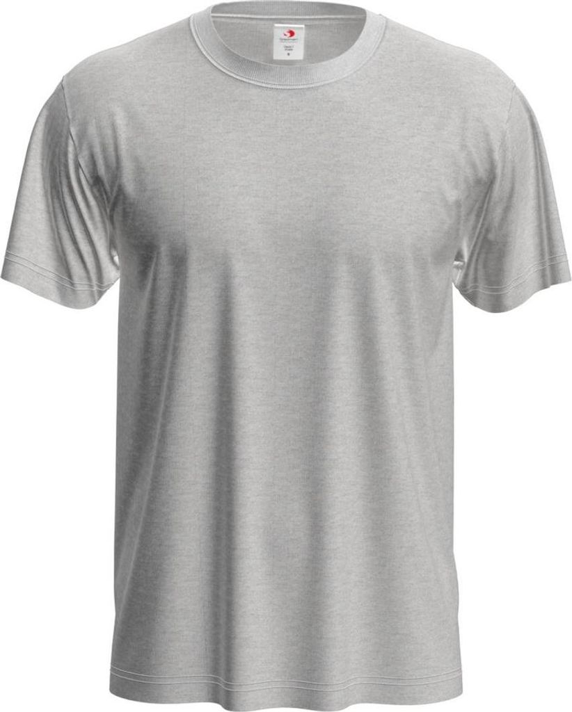 Stedman Baumwolle Classics Uni T-Shirt 05.2000 Gr. M ash