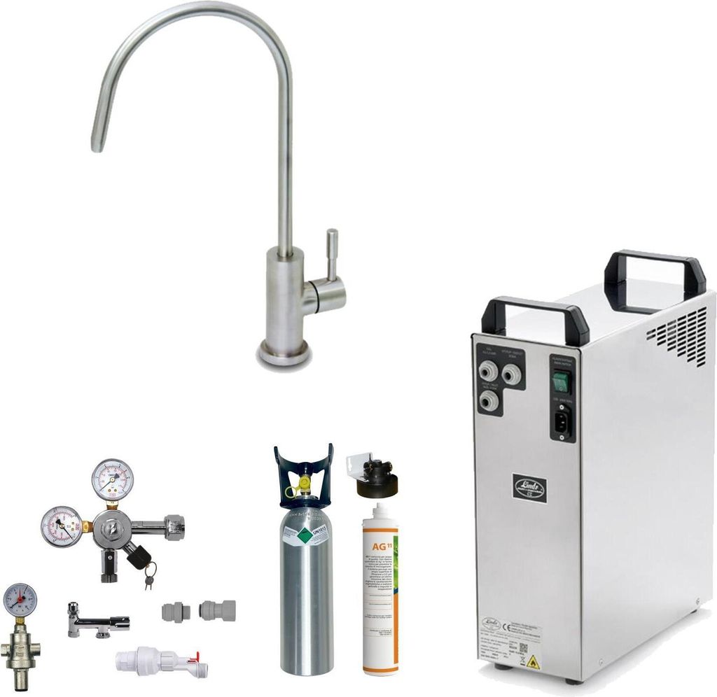 Tafelwasseranlage BieTal® Set Wasserhahn 1-Wege TWA-200 Produktbild 