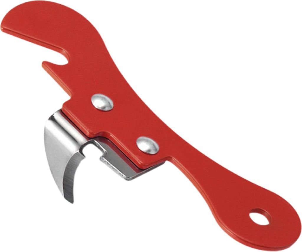 Manueller Dosenöffner, Schlüsselanhänger, Taschen-Bierflaschenöffner, rostfrei, Küchenutensil für Outdoor, Camping, Wandern