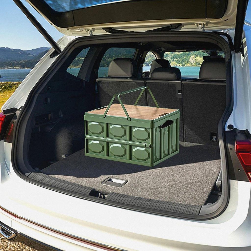 Faltbare Campingaufbewahrungsbox - Outdoor Faltbare Aufbewahrungsbox, Faltbare Lagerbox für Camping - Tragbarer Campingkorb