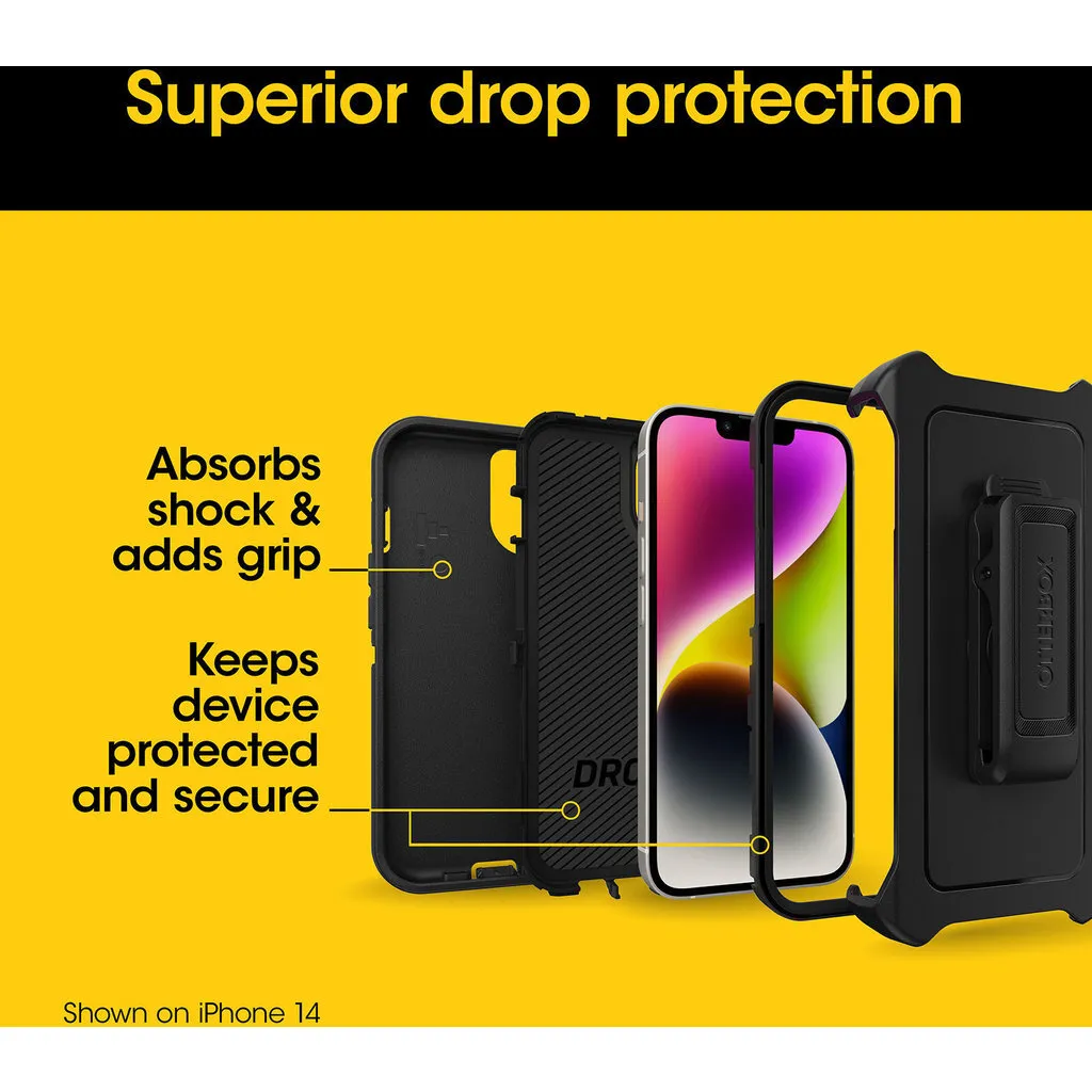 OtterBox Defender iPhone 15 Pro Max - Coque multicouche ultra résistante