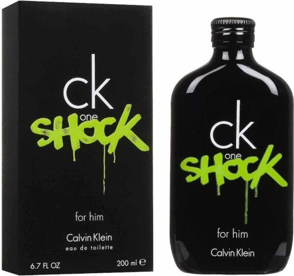 Herrenparfüm Ck One Shock Him Calvin Klein EDT 200 ml