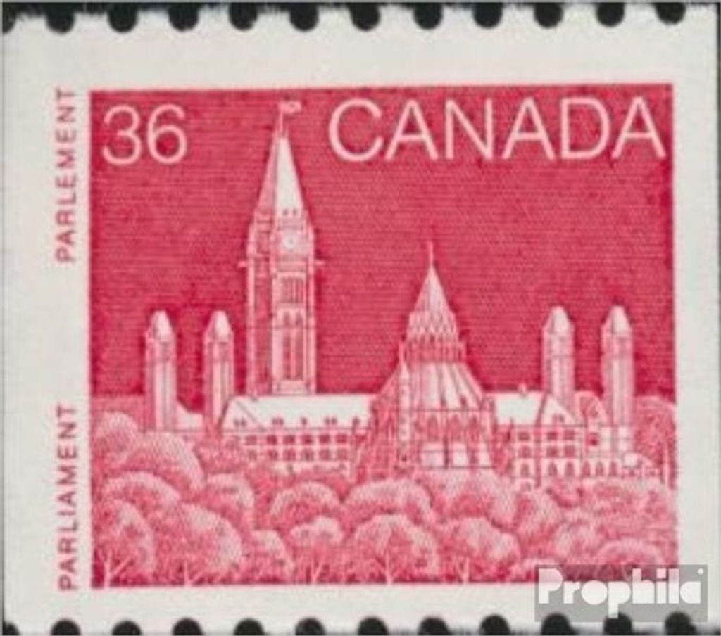 Briefmarken Kanada 1987 Mi 1039 (kompl.Ausg.) postfrisch Parlamentsgebäude