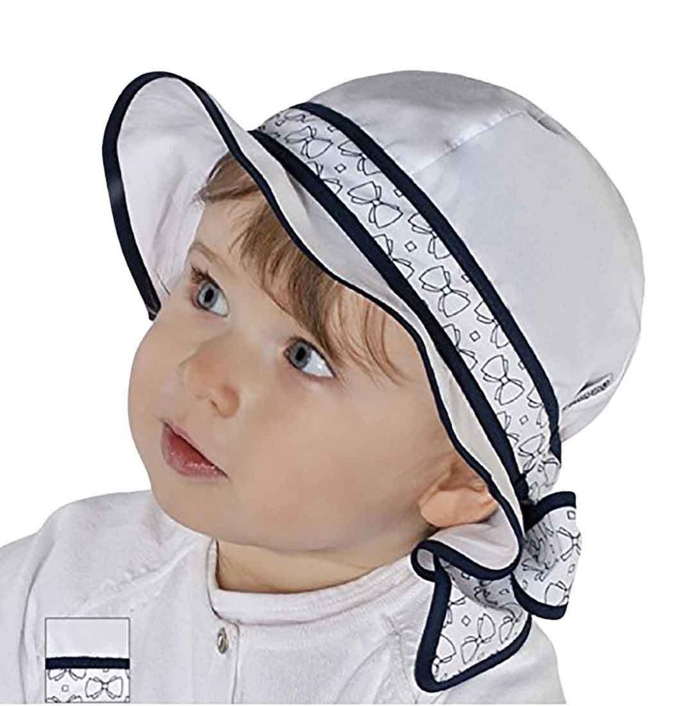 Sommermütze Mädchenmütze Sommerhut Babymütze Baumwolle, Gr. 50