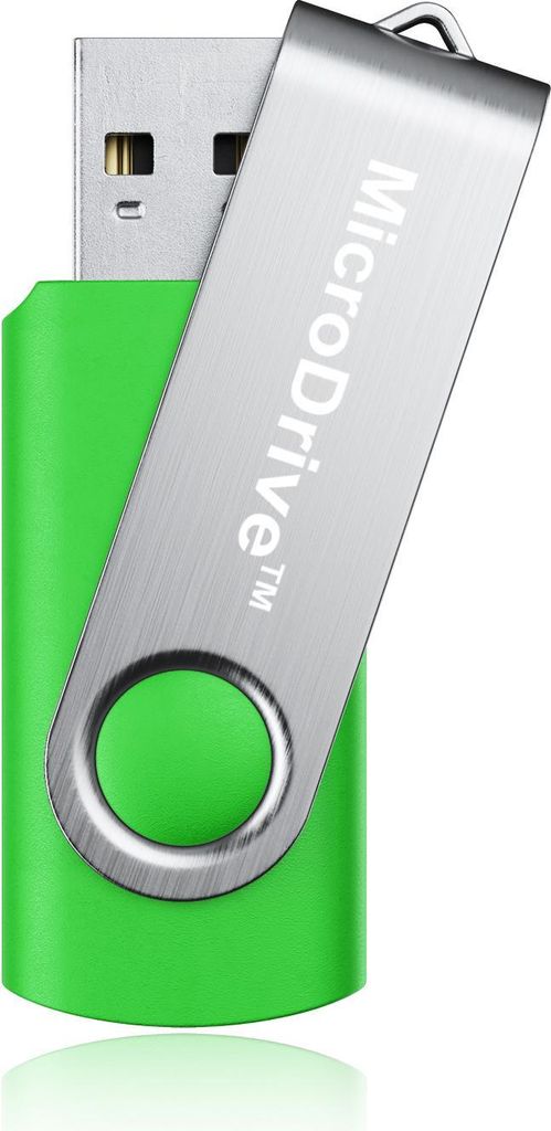 8 GB USB 2.0 Stick Flash USB Drive Swivel USB Flashdrive Speicherstick Memorystick Farbe: Grün