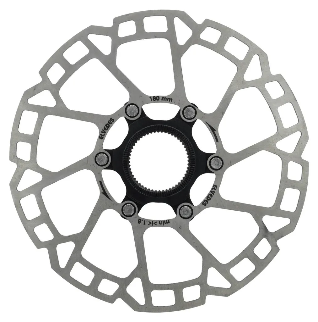 Disque de Frein 180mm ELDEDES Centerlock 2mm contre Bruit et Vibration