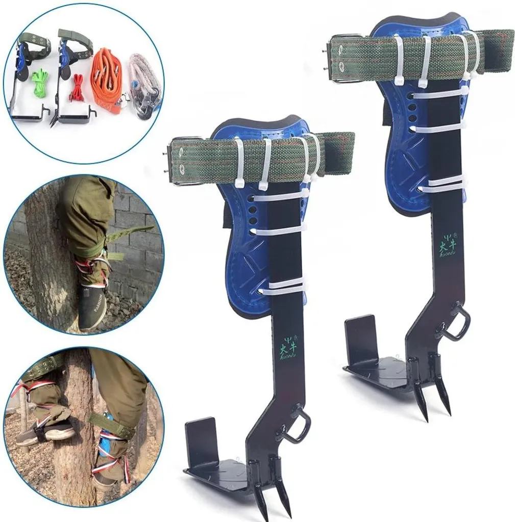 Grimper aux arbres sans risque : kit complet avec harnais de sécurité