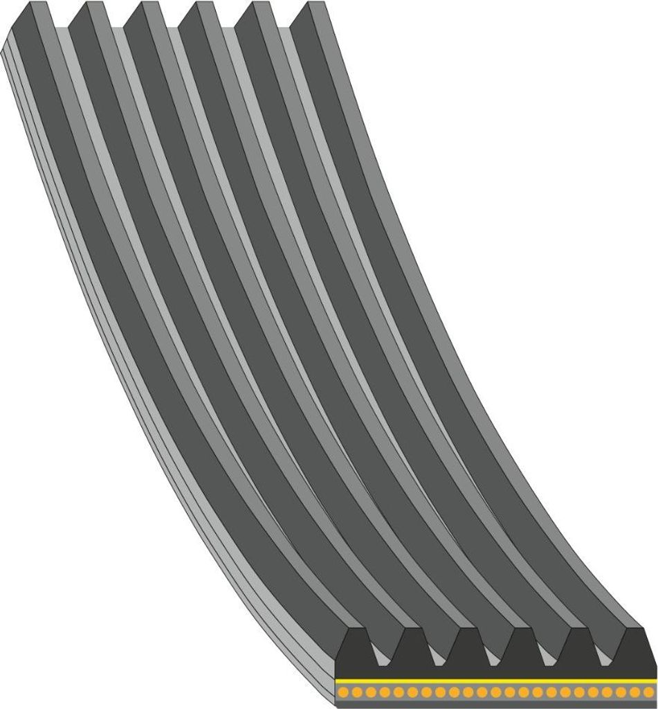 FEBI BILSTEIN Keilrippenriemen 1061mm für LAND ROVER Discovery Sport (L550) 184946