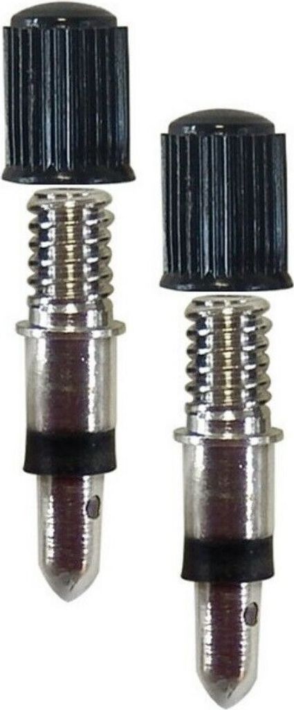 Lot de 2 valves de vélo | Valve Dunlop avec capuchon Image du produit 