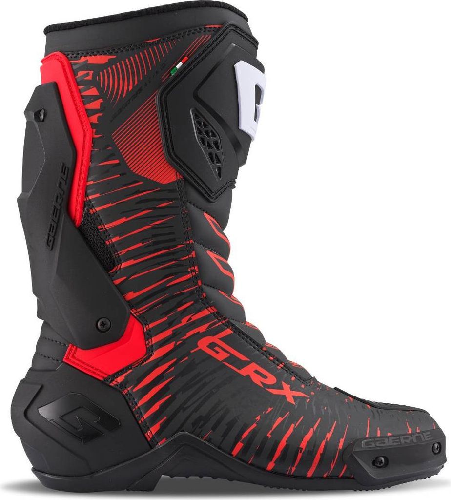 Bottes de moto Gaerne GRX, noir/rouge, 42 Image du produit 