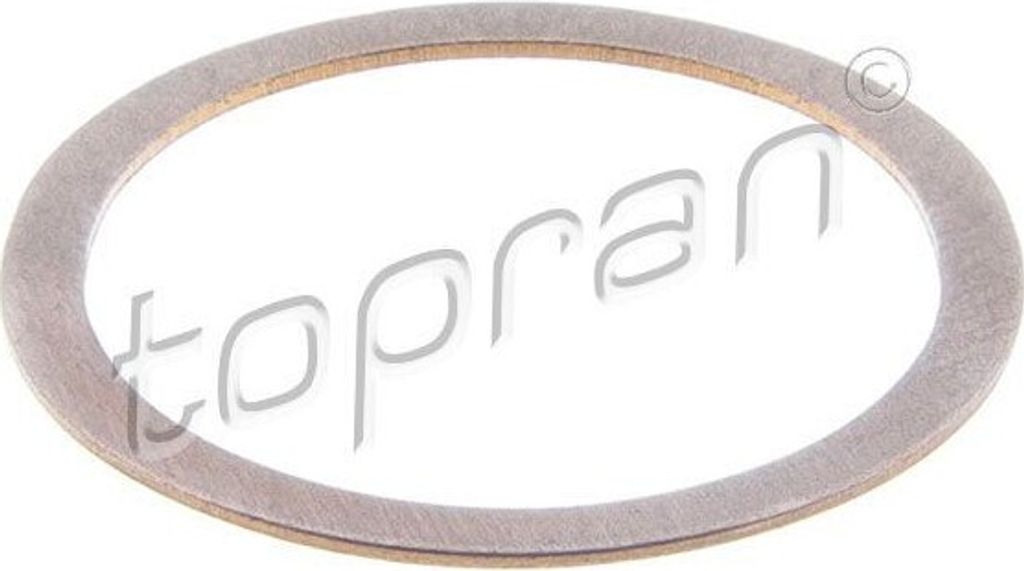 TOPRAN Dichtring Einspritzventil 206 580 für OPEL Astra F CC (T92) 0,6mm Kupfer 17,5mm 21mm