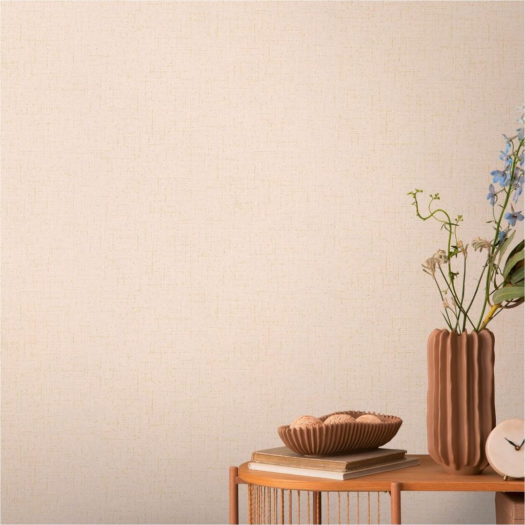 A.S. Creation Vliestapete 10.05 x 0.53 m Livingwalls Unitapete Rosa 790666 Einfarbig CosmoLiving by Cosmopolitan