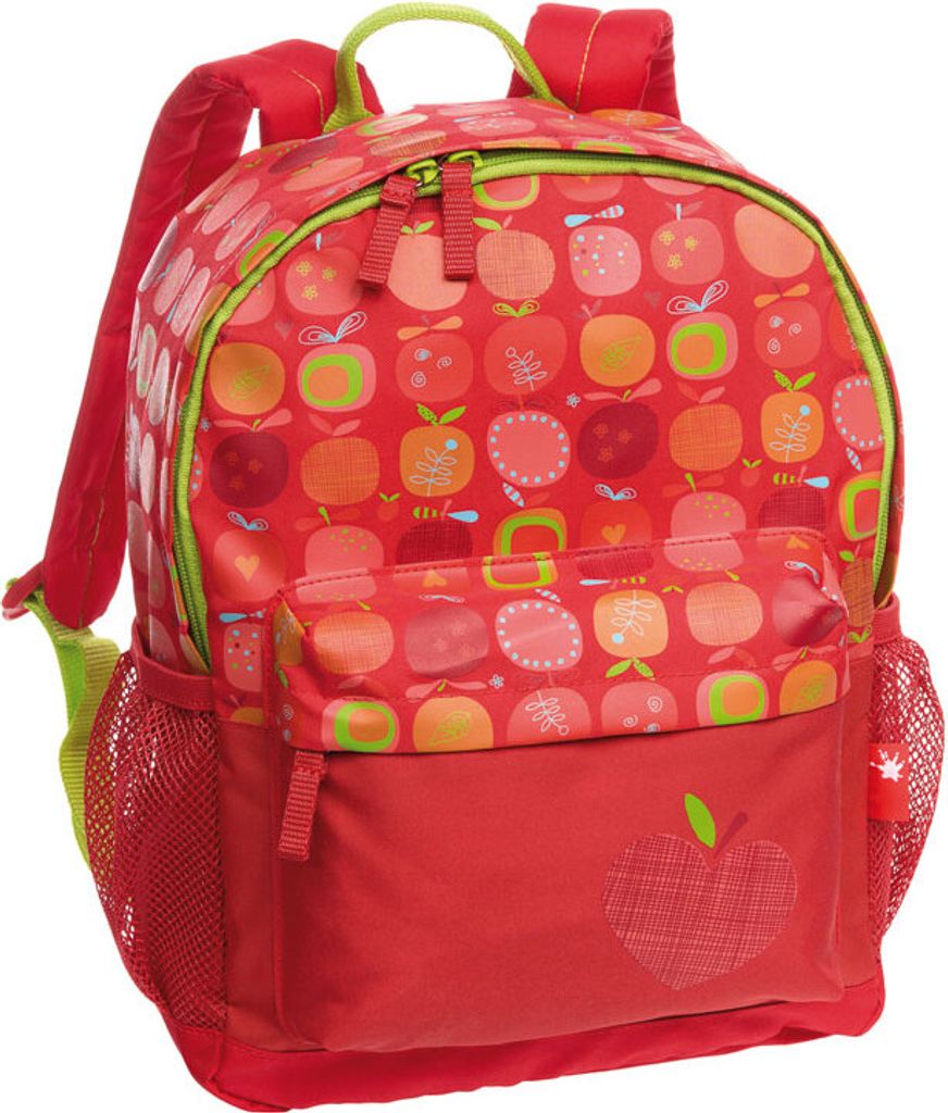 sigikid Rucksack groß, Pony Sue - Farbe: Rot/Grün; 24636