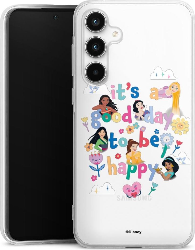 DeinDesign Handyhülle für Samsung Galaxy A35 5G Silikon Hülle Case Smartphone Schutzhülle Disney Princess Offizielles Lizenzprodukt Prinzessin