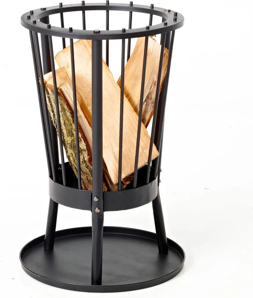 Braséro pour soirée terrasse Ronda 40x62cm - Chauffage bois extérieur