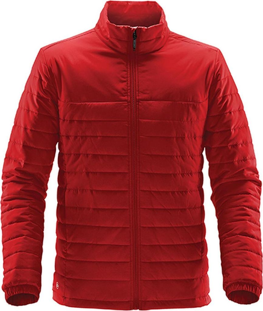 Stormtech QX-1 | Herren Nautilus Quilted Jacket, Wasserabweisend: 600mm - Farbe: Bright Red - Größe: XL