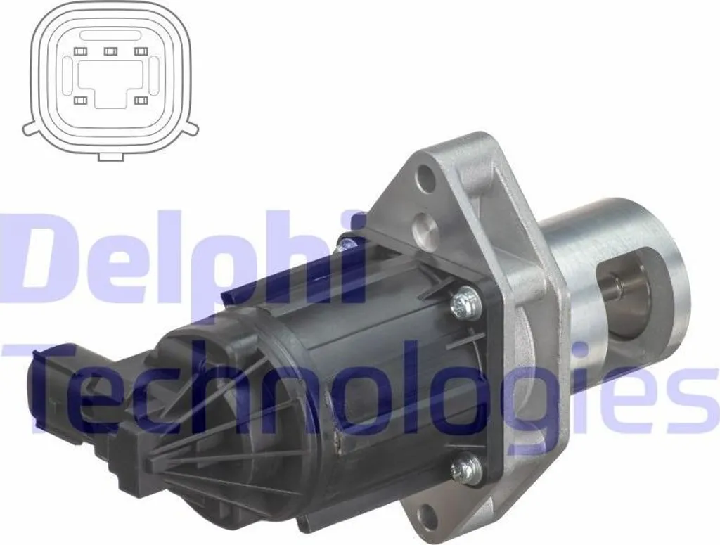 Vanne EGR de recyclage gaz d'échappement Delphi pour Antara et Cascada