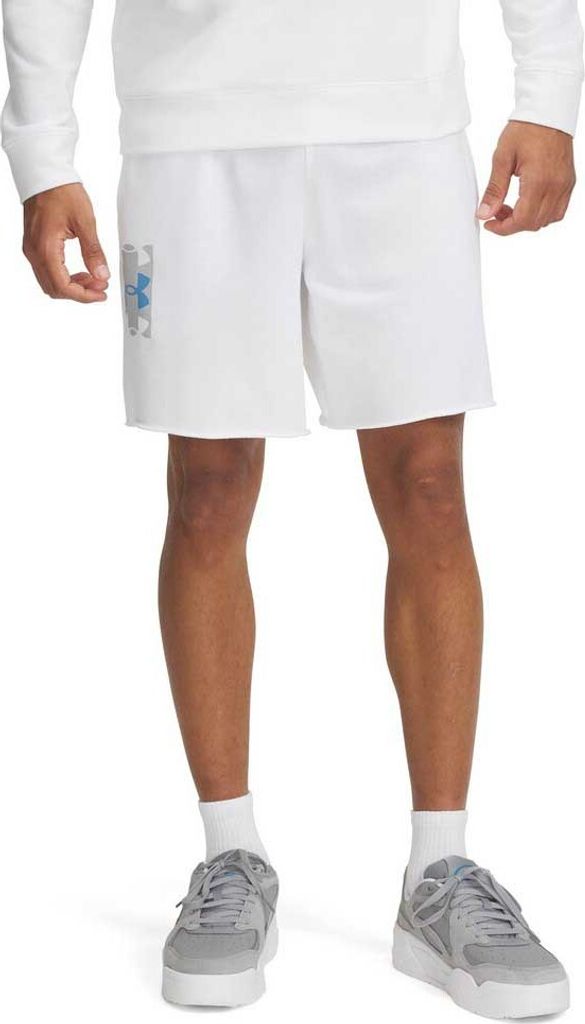 Under Armour Ua Rival Terrylogo8Inshort - white, Größe:XXL