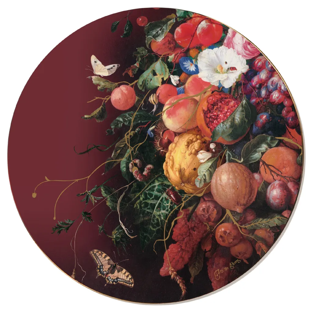 Vase en Porcelaine Artis Orbis de Heem 67150101 décor Guirlande Florale