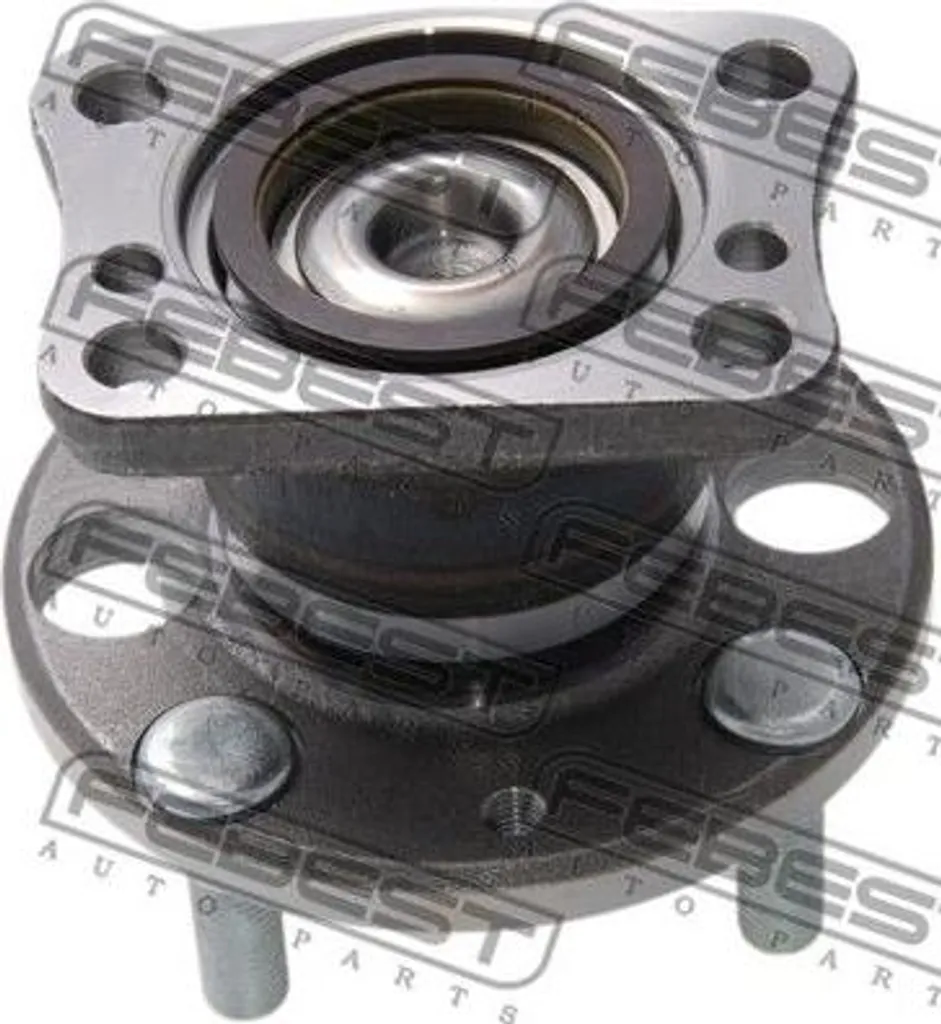 Moyeu de roue FEBEST robuste et durable compatible Mazda 2 D6512615XA