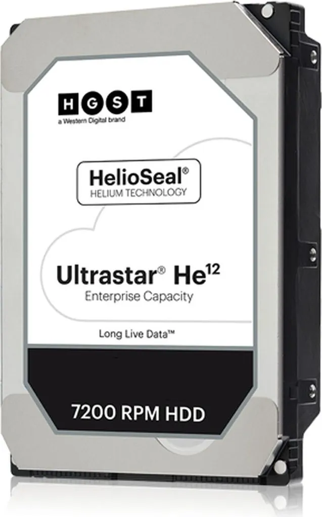 Disque de Sauvegarde 12 To WD Ultrastar He12 pour Vidéoprotection NAS