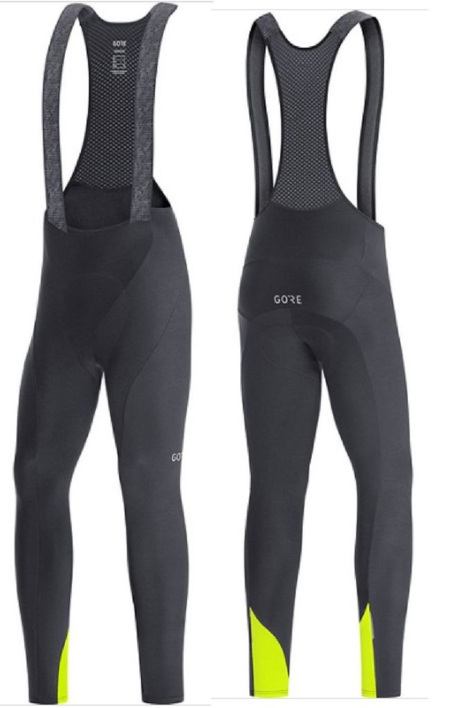 GORE WEAR Herren Thermo Fahrrad-Trägerhose mit Sitzpolster Produktbild 