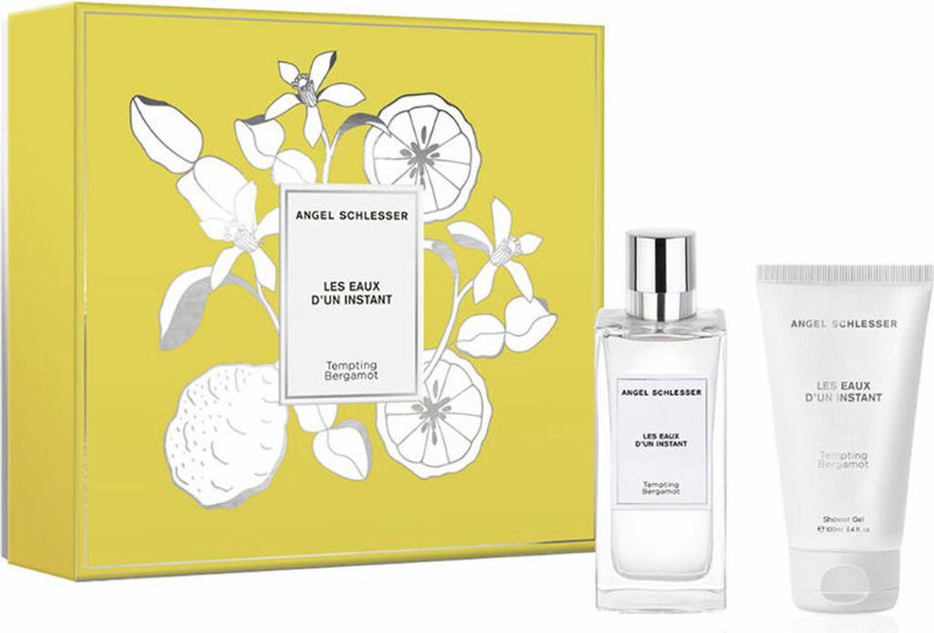 Angel Schlesser Tempting Bergamot Eau De Toilette Spray 100ml Set 2 Pieces