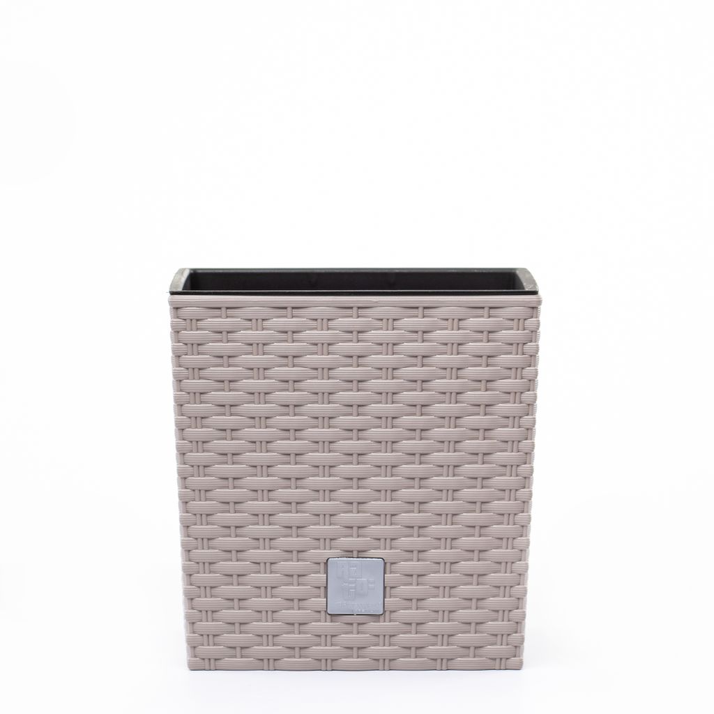 kvetináč 26cm RATOlow DRTS265L-7529U mocca plastový Obrázok produktu 