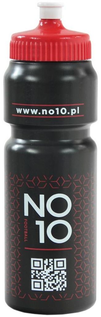 NO10 - Wasserflasche "Bidon", 750ml MR1880 (Einheitsgröße) (Schwarz/Rot)
