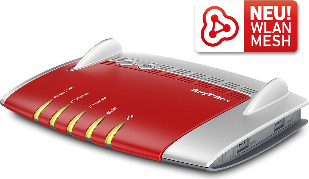 AVM FRITZ!Box 7490 WLAN AC + N router Obrázok produktu 11