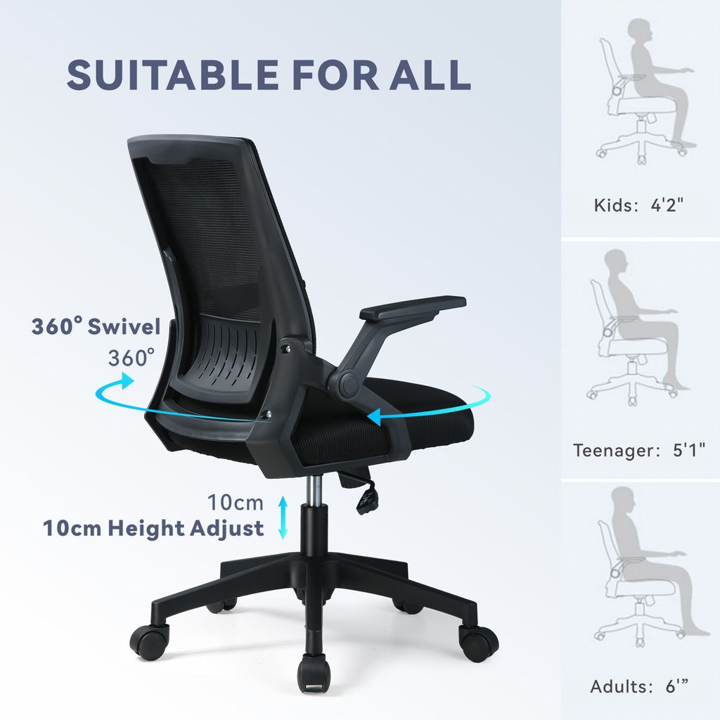 COMHOMA krzesło biurowe Ergonomiczne krzesło do biurka Zdjęcie produktu 2