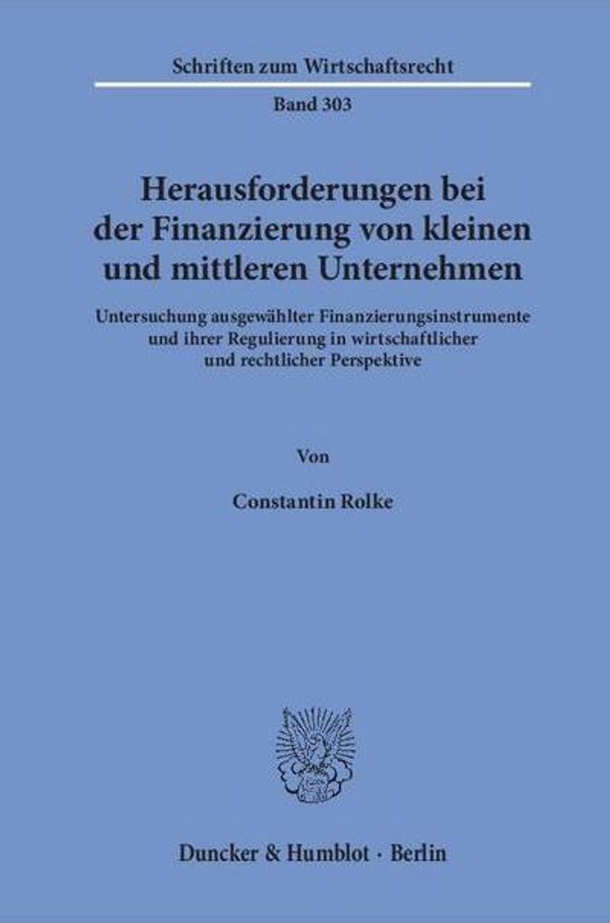 Herausforderungen bei der Finanzierung von kleinen und mittleren Unternehmen.