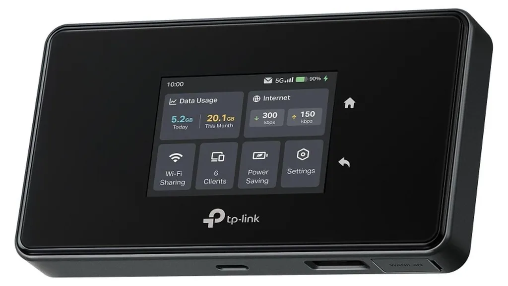 Boîtier Wi-Fi Mobile TP-Link M8550 pour Télétravail et Vacances en 4G