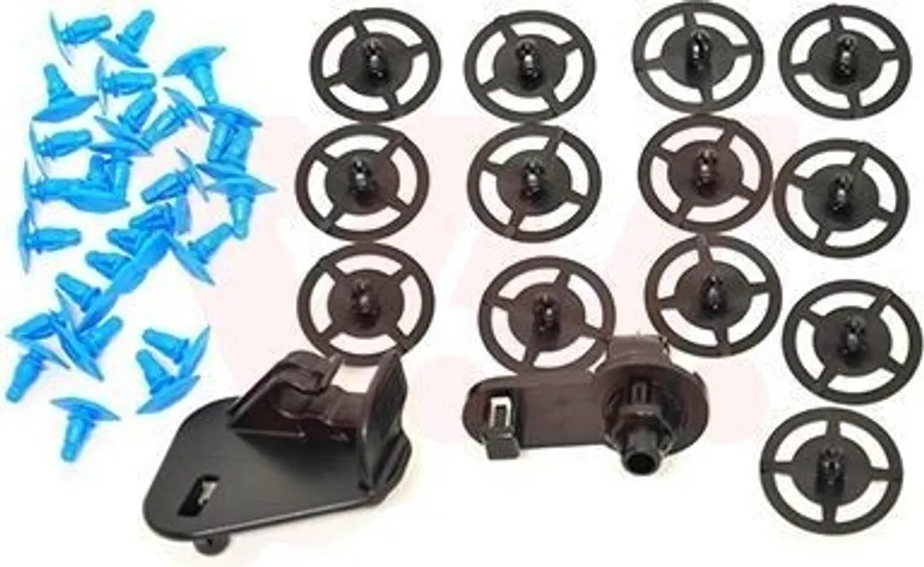 Kit fixation capot moteur adaptable Nissan - Pièce carrosserie 3391797