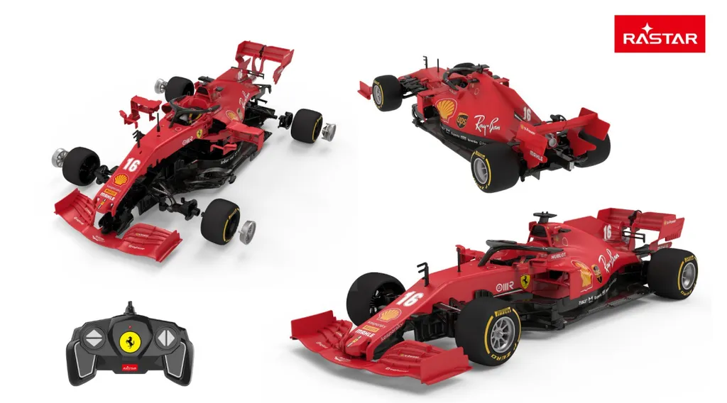 Voiture de course Ferrari SF1000 télécommandée Rastar 1:16 rouge - 2