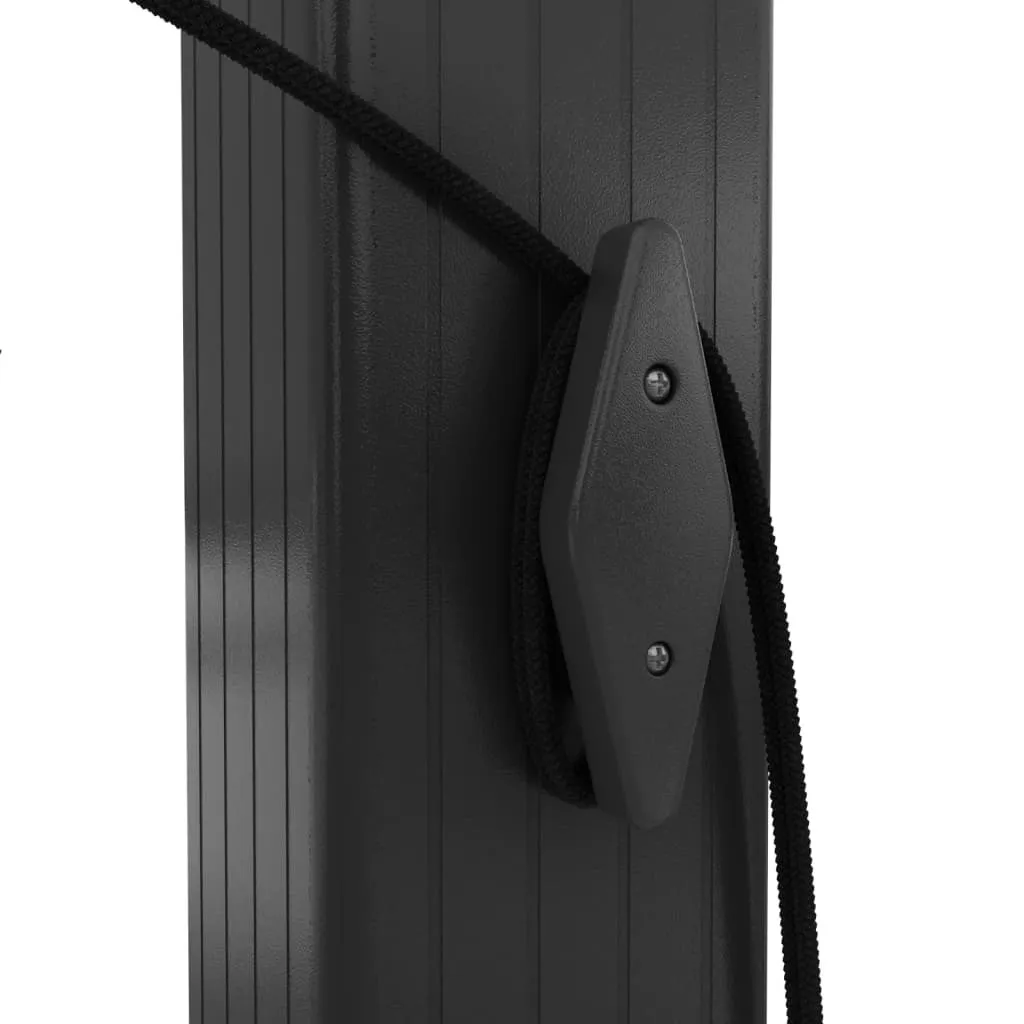 Tonnelle de Jardin 4x3 m Anthracite avec Toit Rétractable Ajustable - 7