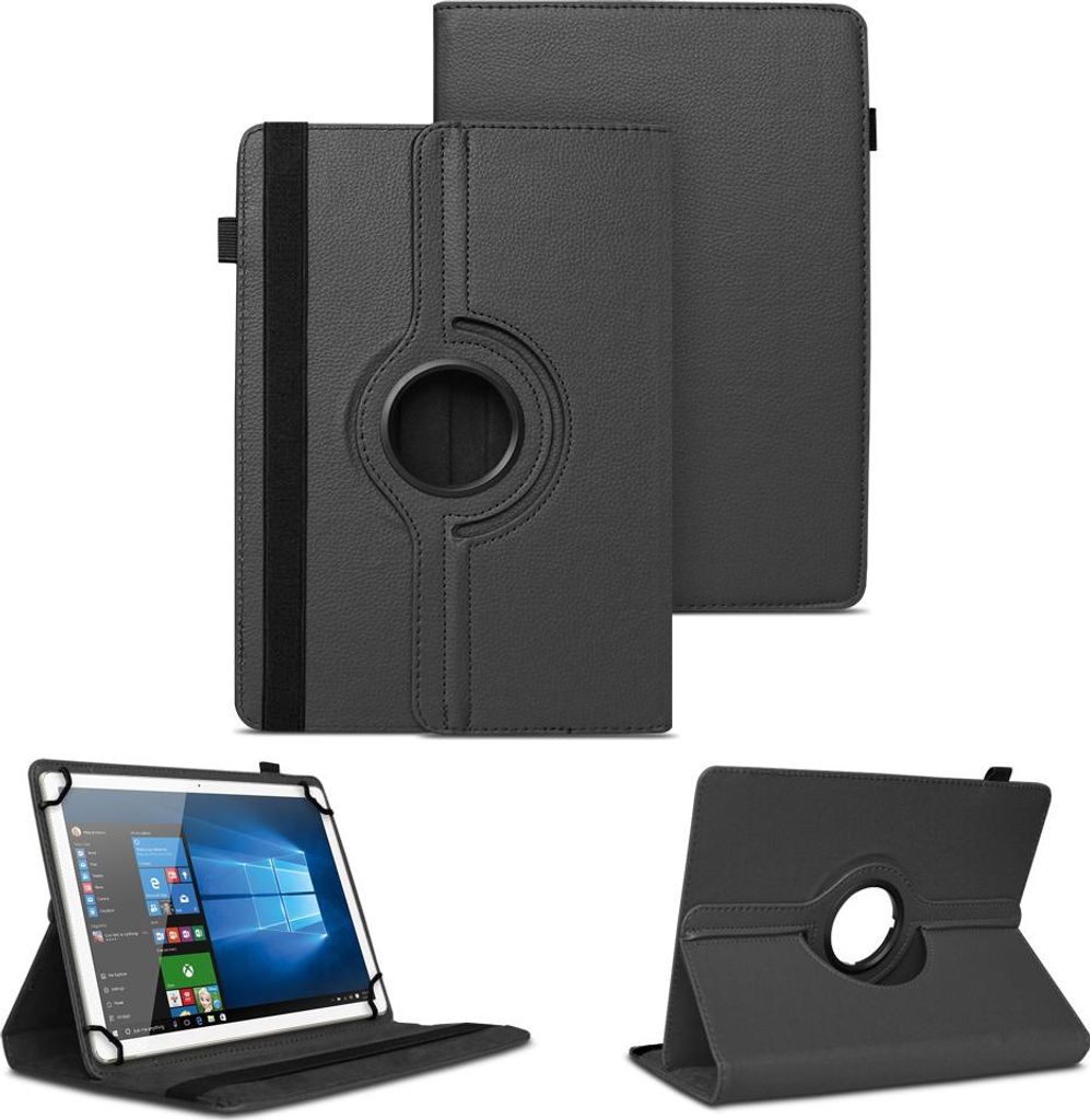Tablet Hülle für Xiaomi Poco Pad X1 11.2 Zoll Schutzhülle Tasche 360° DrehbarFarben:Schwarz