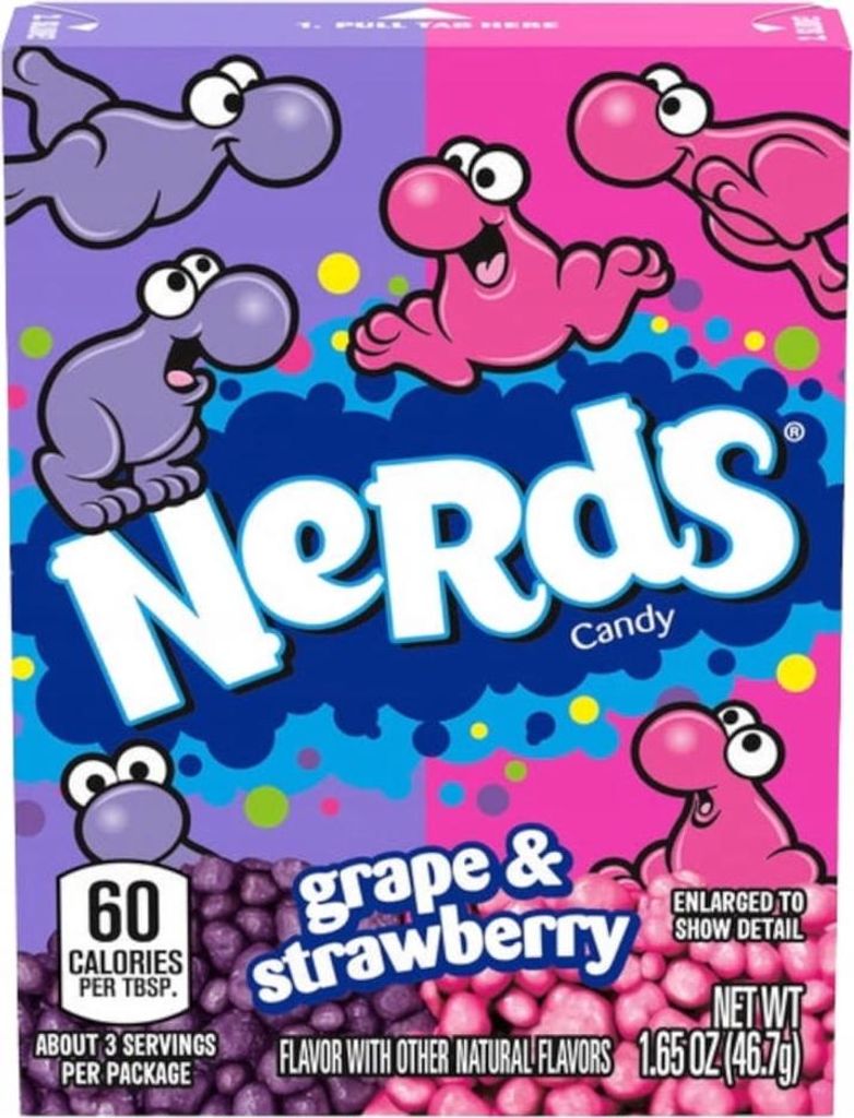 Nerds - hroznové víno a jahody 46,7 g Obrázek produktu 