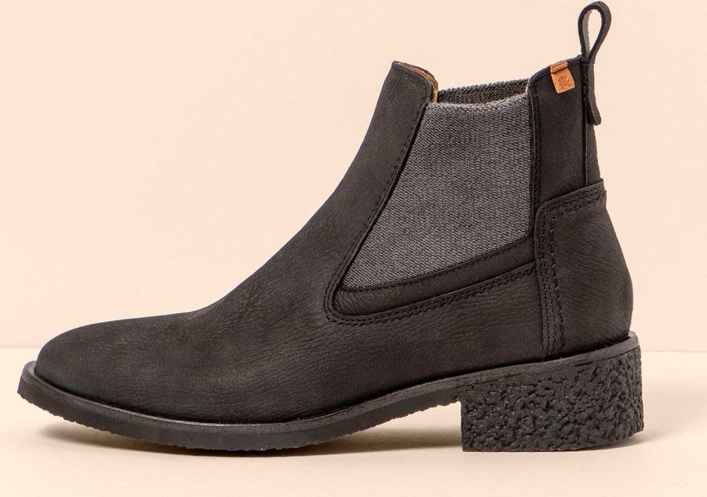 El naturalista Schnürstiefel mit hoher absatz N5947 PLEASANT BLACK / IRATI Farbe Black