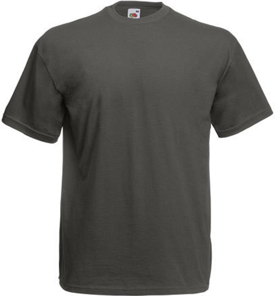 Fruit of the Loom - Valueweight T - Light Graphite (Solid) - S
