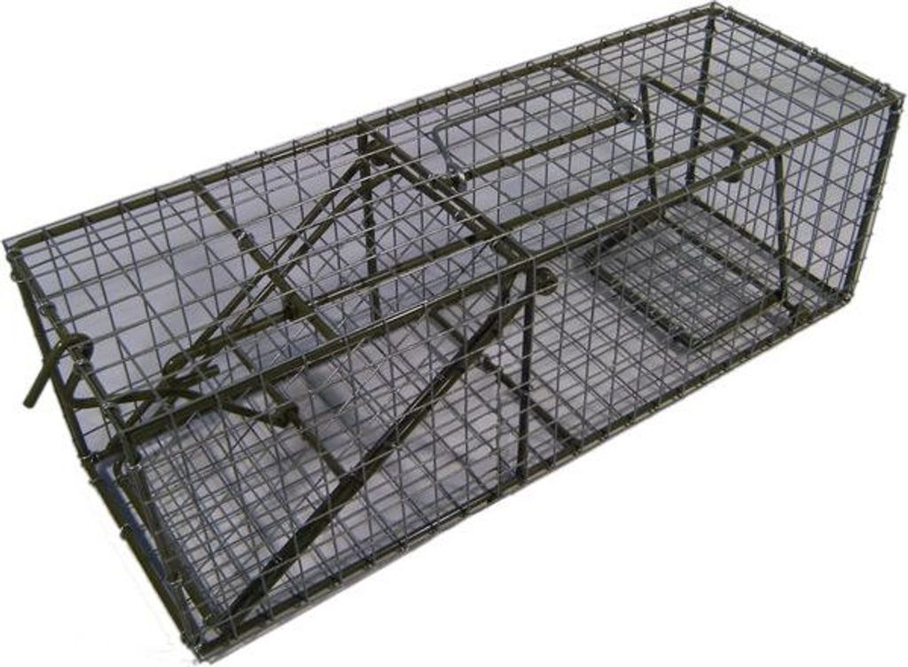 Tierfalle Lebendfalle (62X21X21Cm)